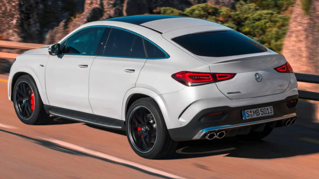 Mercedes GLE AMG Coupe sideview
