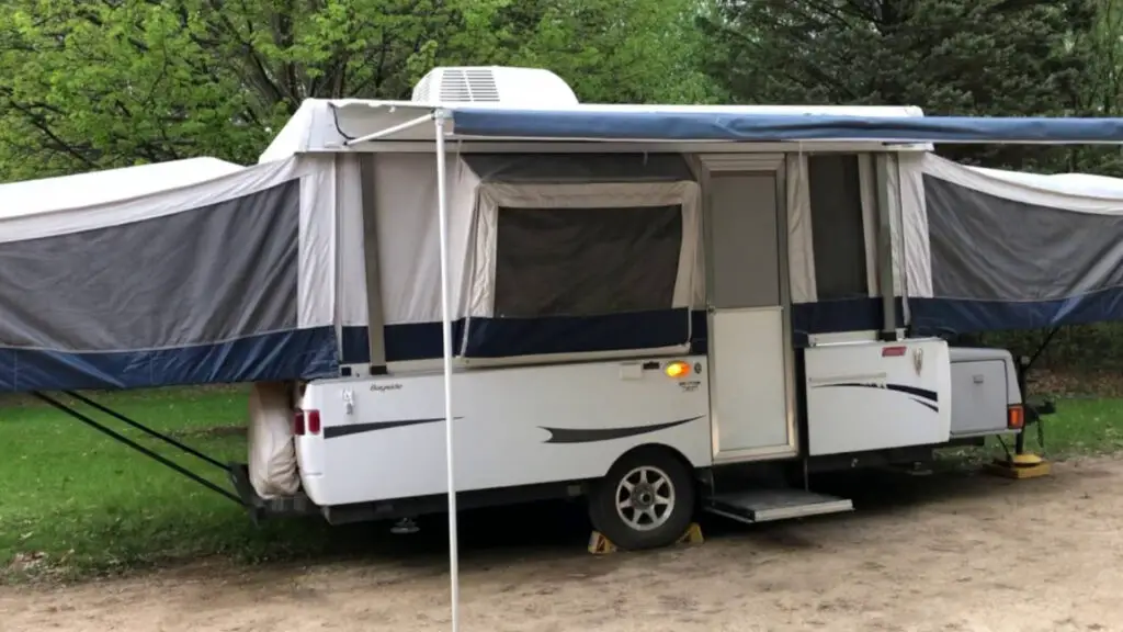 coleman pop up camper