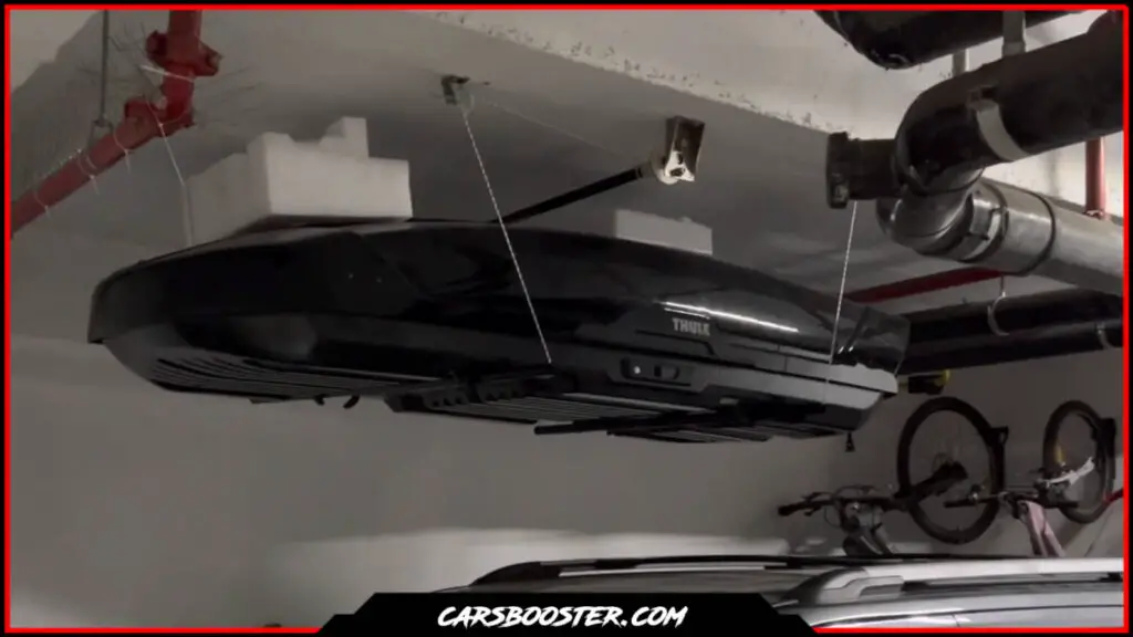 How To Store A Roof Box,storing cargo box in garage