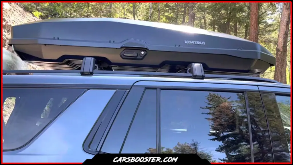 car roof storage box without roof rack